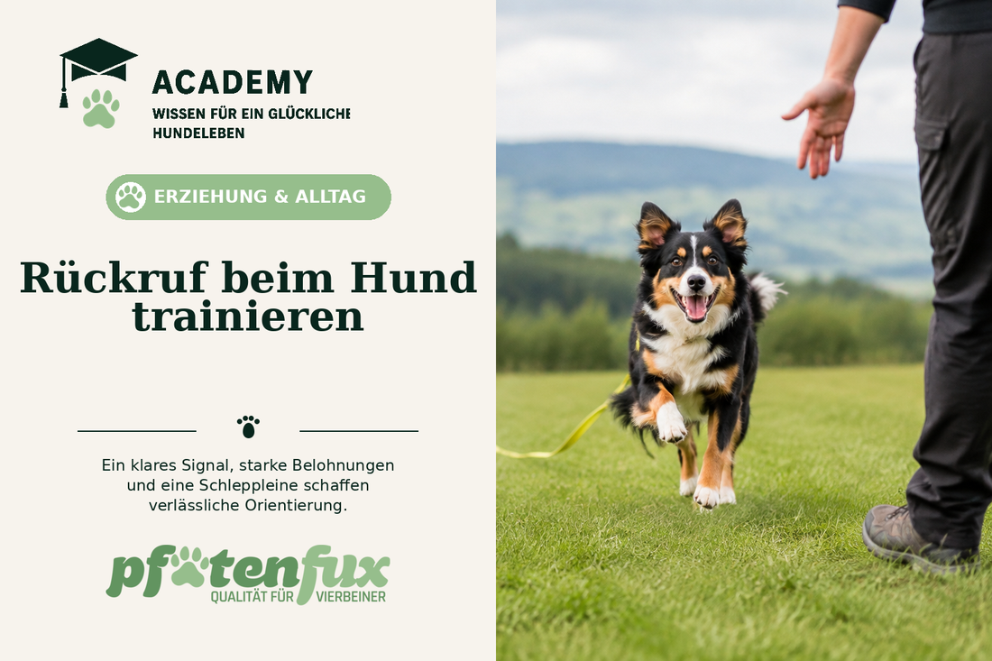 Rückruf beim Hund trainieren