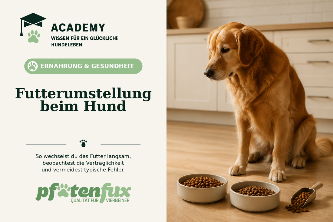 Futterumstellung beim Hund