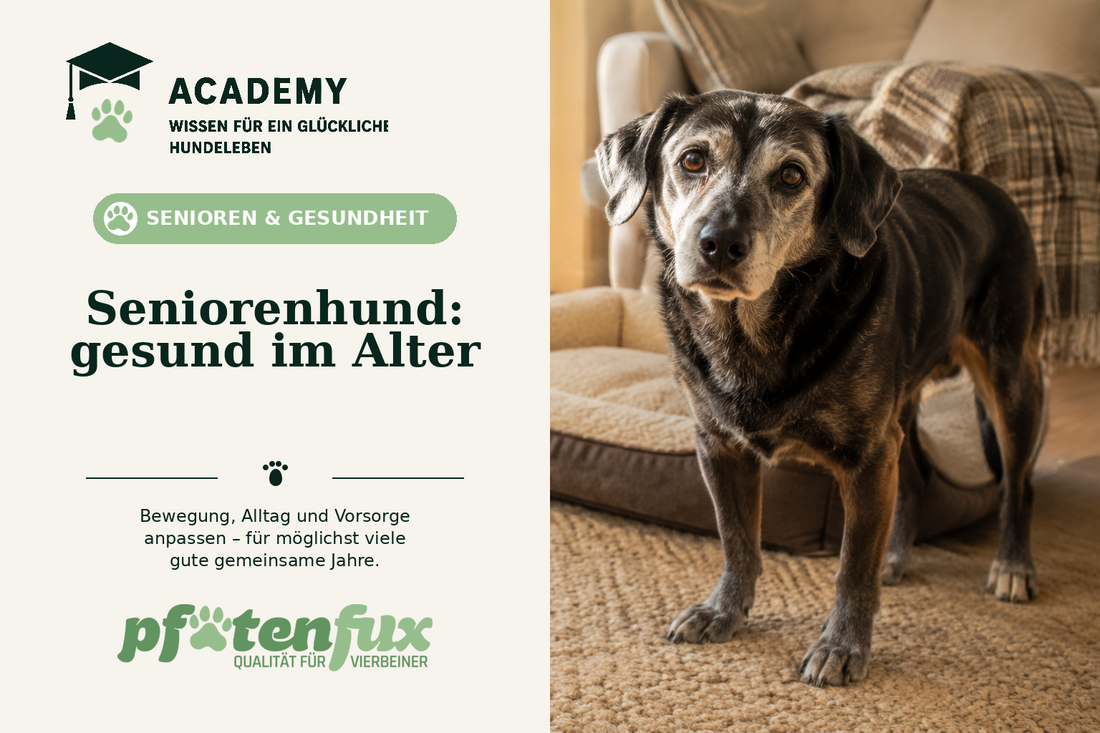 Seniorenhund: gesund im Alter