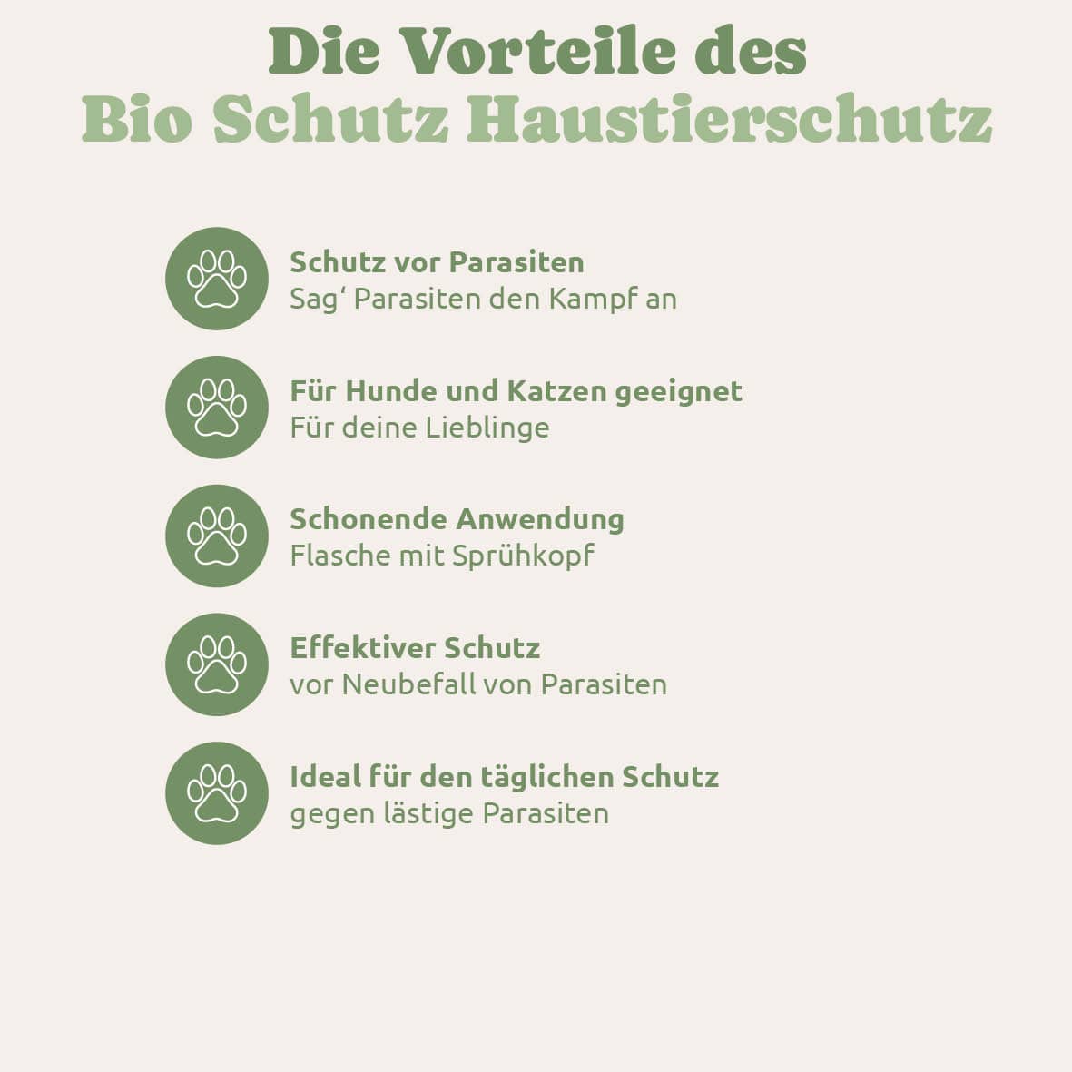 Bio Schutz Haustierschutz